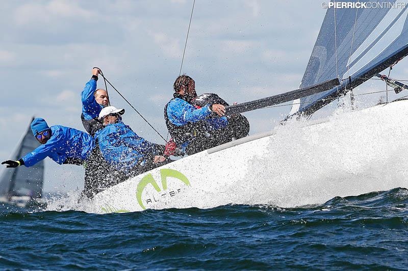 Andrea Racchelli's Altea ITA722 tooks another bullet on day 4 of the Melges 24 Worlds in Heksinki photo copyright Pierrick Contin / www.pierrickcontin.com taken at Helsingfors Segelklubb and featuring the Melges 24 class