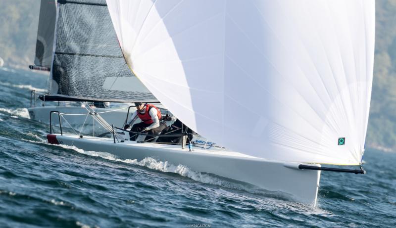 TAKI 4 on day 1 of the Melges 24 Lino Favini Cup photo copyright IM24CA / ZGN taken at Associazione Velica Alto Verbano and featuring the Melges 24 class