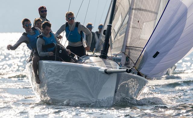 FGF SAILING TEAM  on day 2 of the Melges 24 Lino Favini Cup photo copyright IM24CA / ZGN taken at Associazione Velica Alto Verbano and featuring the Melges 24 class
