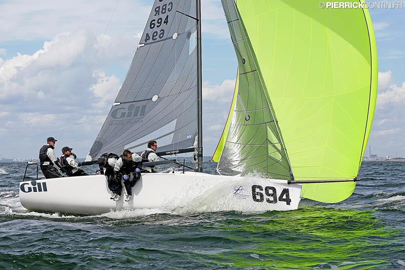 Gill Race Team GBR694 at the 2017 Melges 24 World Championship in Helsinki, Finland photo copyright Pierrick Contin / www.pierrickcontin.fr taken at  and featuring the Melges 24 class
