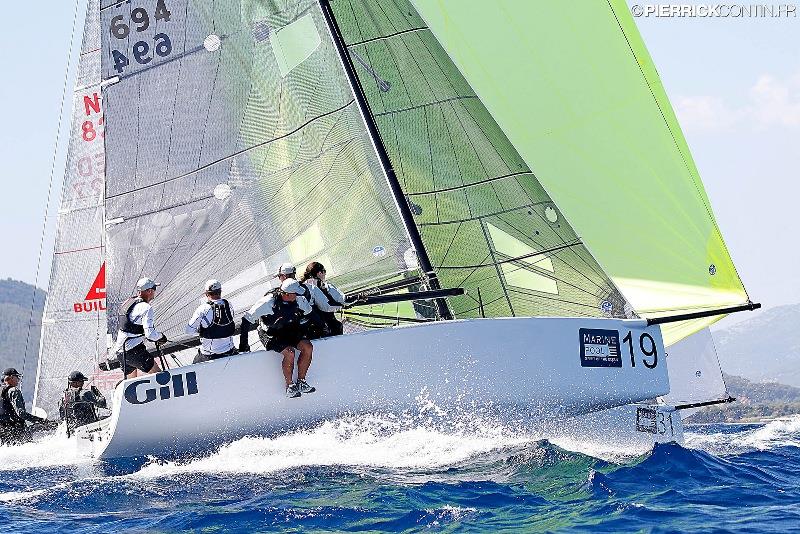 Gill Race Team GBR694 - 2016 Corinthian winner of the Marinepool Melges 24 Europeans in Hyeres, France photo copyright Pierrick Contin / www.pierrickcontin.fr taken at  and featuring the Melges 24 class