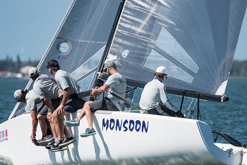 Helly Hansen NOOD Regatta St. Petersburg Overall Winner — Melges 24 Monsoon photo copyright Paul Todd / Outside Images taken at St. Petersburg Yacht Club, Florida and featuring the Melges 24 class