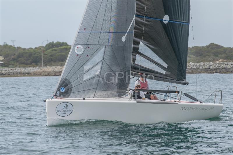 Jon Newman sailed well and took a heat in Penultimate Challenge – Musto Melges 24 Nationals photo copyright Ally Graham taken at Port Lincoln Yacht Club and featuring the Melges 24 class