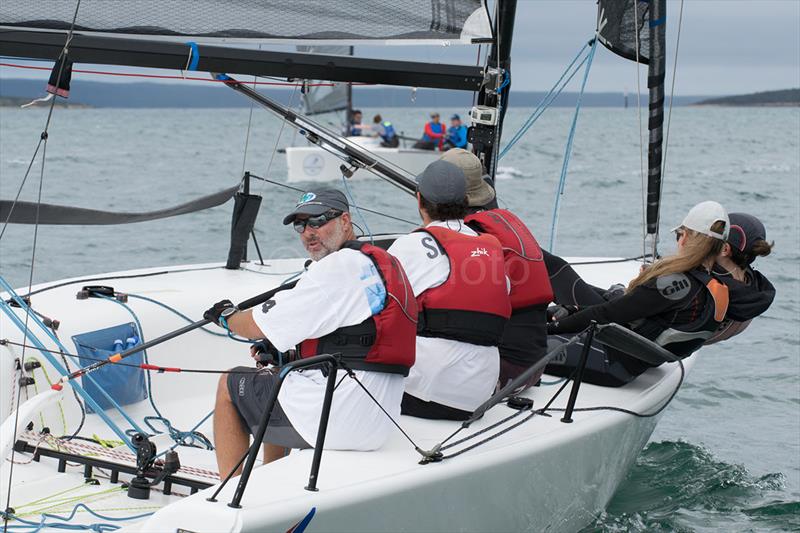 Dave Alexander's The Farm finished third overall - 2018 Musto Melges 24 Nationals - photo © Ally Graham