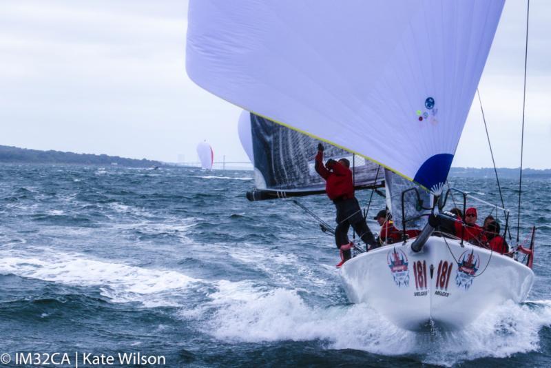 Day 2 of Melges 32 World Championship at Sail Newport photo copyright Kate Wilson / IM32CA taken at Sail Newport and featuring the Melges 32 class