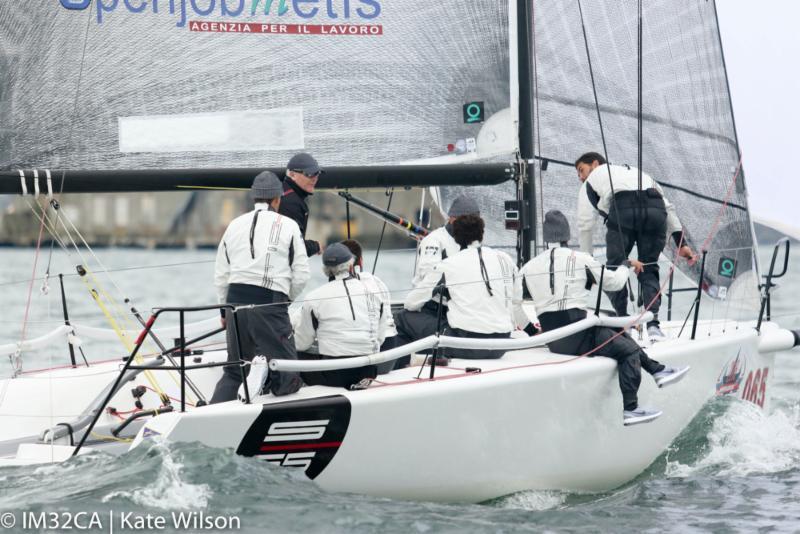 Alessandro Rombelli's STIG finishes 2nd in the Melges 32 World Championship at Sail Newport photo copyright Kate Wilson / IM32CA taken at Sail Newport and featuring the Melges 32 class