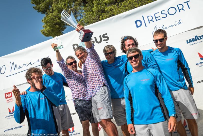 Melges 32 Europeans Champions crowned photo copyright Barracude Communication taken at  and featuring the Melges 32 class