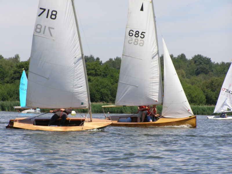 23 entries for the Classic and Vintage Dinghy Association open at Frensham photo copyright Karen Collyer taken at Frensham Pond Sailing Club and featuring the Merlin Rocket class