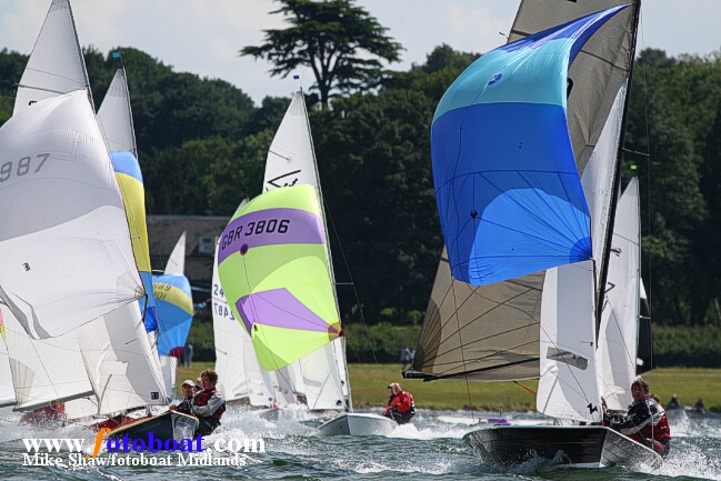 The inaugural Symmetric Hikers Challenge takes place at Rutland photo copyright Mike Shaw / www.fotoboat.com taken at Rutland Sailing Club and featuring the Merlin Rocket class