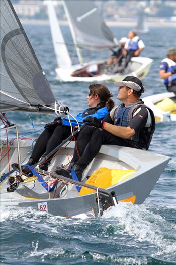 Merlin Rocket nationals at Penzance day 1