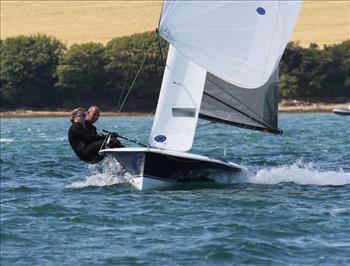 Salcombe Merlin Rocket Week 2011 is blessed with good weather as usual