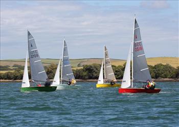 Salcombe Merlin Rocket Week 2011 is blessed with good weather as usual