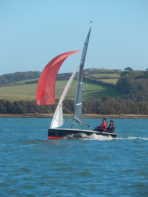 William Warren and Mark Oakey during the Merlin Rocket Open photo copyright Malcolm Mackley taken at Salcombe Yacht Club and featuring the Merlin Rocket class