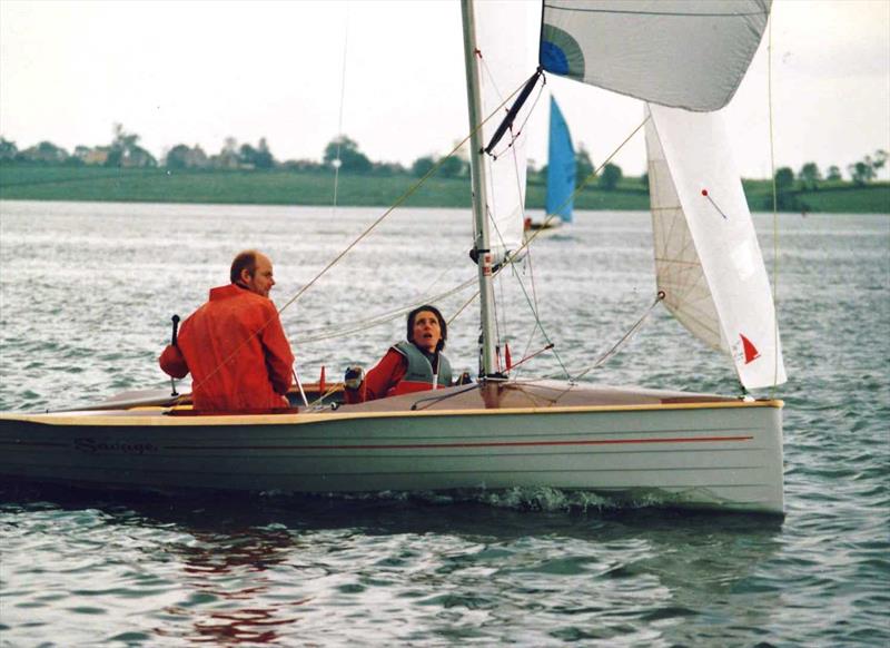 Add a winning design, the Canterbury Tales, to an improved build technique with an FRP hull, a deck stepped, raking mast and a top class builder and the result is a step function forward in performance - photo © Nigel Brooke