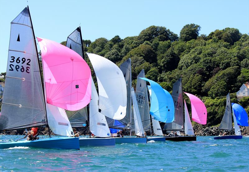Salcombe Spinnakers photo copyright Sophie Mackley taken at Salcombe Yacht Club and featuring the Merlin Rocket class