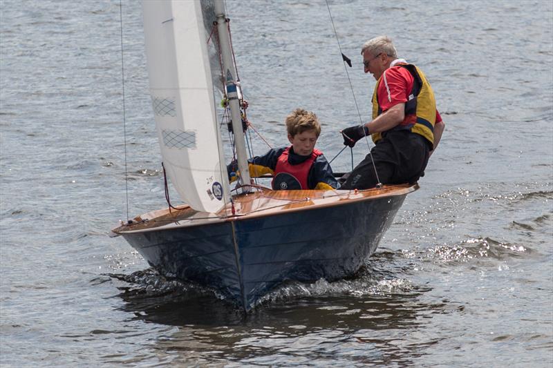 Bourne End Week day 4 photo copyright Tony Ketley taken at Upper Thames Sailing Club and featuring the Merlin Rocket class