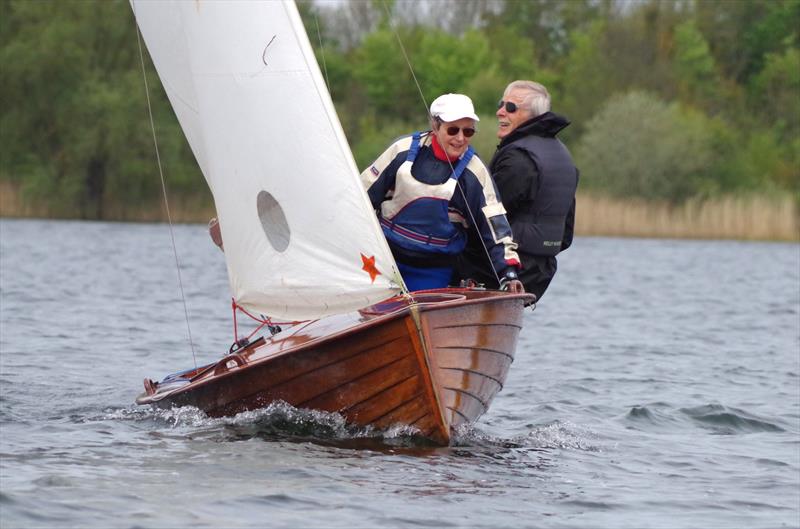 DeMay vintage Merlin open at Hunts photo copyright Nikky Evans taken at Hunts Sailing Club and featuring the Merlin Rocket class