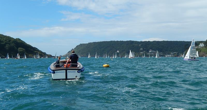 Sharps Doom Bar Merlin Week at Salcombe day 1 photo copyright Malcolm Mackley taken at Salcombe Yacht Club and featuring the Merlin Rocket class