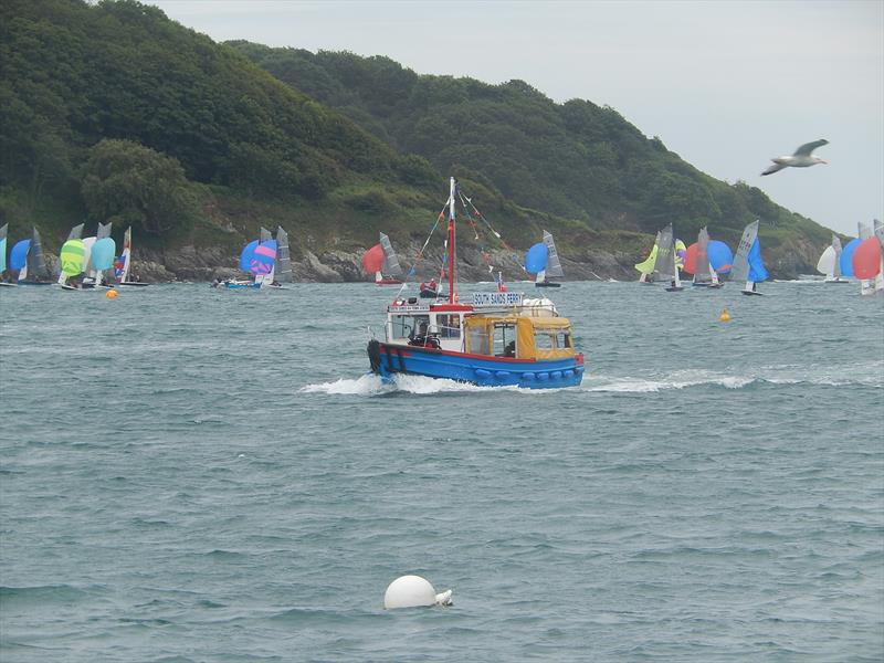 Sharps Doom Bar Merlin Week at Salcombe day 2 photo copyright Malcolm Mackley taken at Salcombe Yacht Club and featuring the Merlin Rocket class