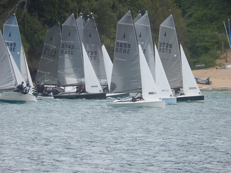 Sharps Doom Bar Merlin Week at Salcombe day 4 photo copyright Malcolm Mackley taken at Salcombe Yacht Club and featuring the Merlin Rocket class