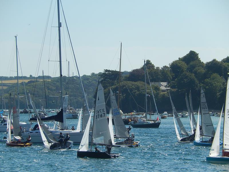 Sharps Doom Bar Merlin Week at Salcombe day 6 photo copyright Malcolm Mackley taken at Salcombe Yacht Club and featuring the Merlin Rocket class