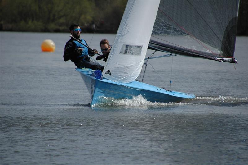 Merlin Rockets at Wembley photo copyright Martin Cohen taken at Wembley Sailing Club and featuring the Merlin Rocket class