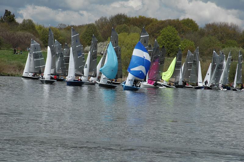 Merlin Rockets at Wembley photo copyright Martin Cohen taken at Wembley Sailing Club and featuring the Merlin Rocket class