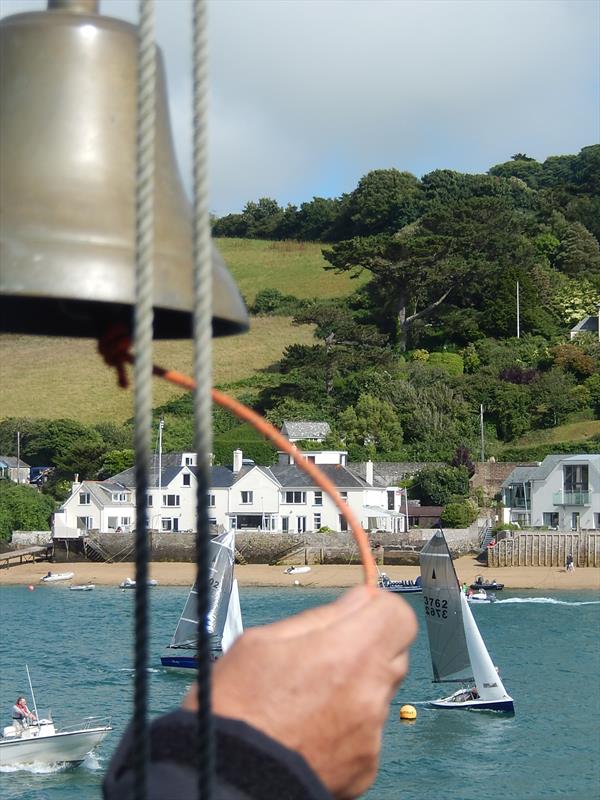 Sharps Doom Bar Merlin Week day 2 photo copyright Margaret Mackley taken at Salcombe Yacht Club and featuring the Merlin Rocket class