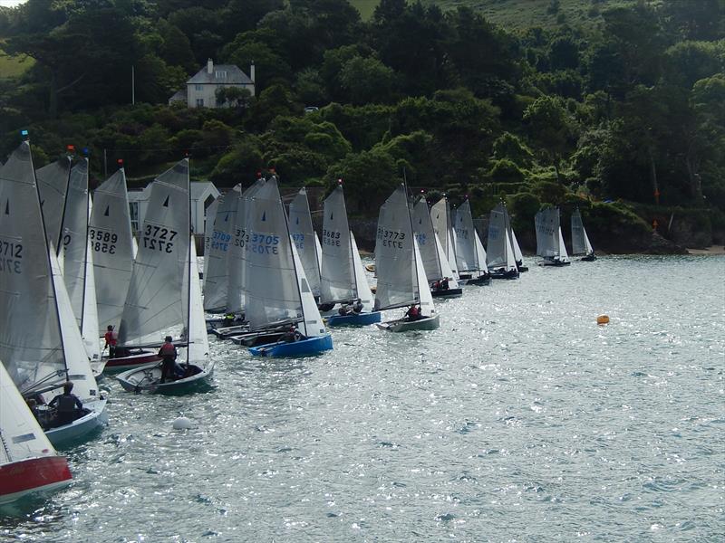 Sharps Doom Bar Merlin Week day 3 photo copyright Malcolm Mackley taken at Salcombe Yacht Club and featuring the Merlin Rocket class
