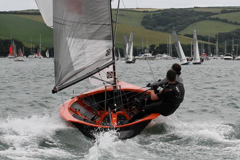 Sharps Doom Bar Merlin Week day 3 photo copyright John Murrell / Moor2Sea Event Photography taken at Salcombe Yacht Club and featuring the Merlin Rocket class
