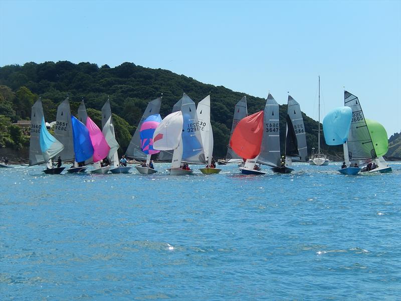 Sharps Doom Bar Merlin Week day 5 photo copyright Malcolm Mackley taken at Salcombe Yacht Club and featuring the Merlin Rocket class