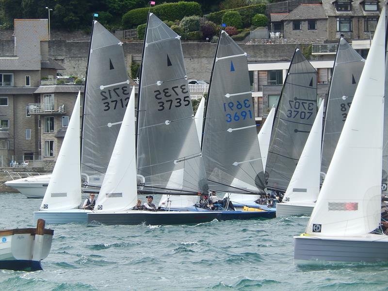 Sharps Doom Bar Merlin Week day 6 photo copyright Malcolm Mackley taken at Salcombe Yacht Club and featuring the Merlin Rocket class