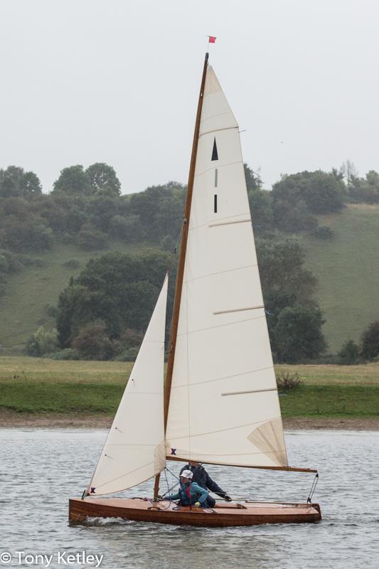 Merlin 1 'Kate' at the De May Vintage Series Spade Oak Bowl at Upper Thames photo copyright Tony Ketley taken at Upper Thames Sailing Club and featuring the Merlin Rocket class