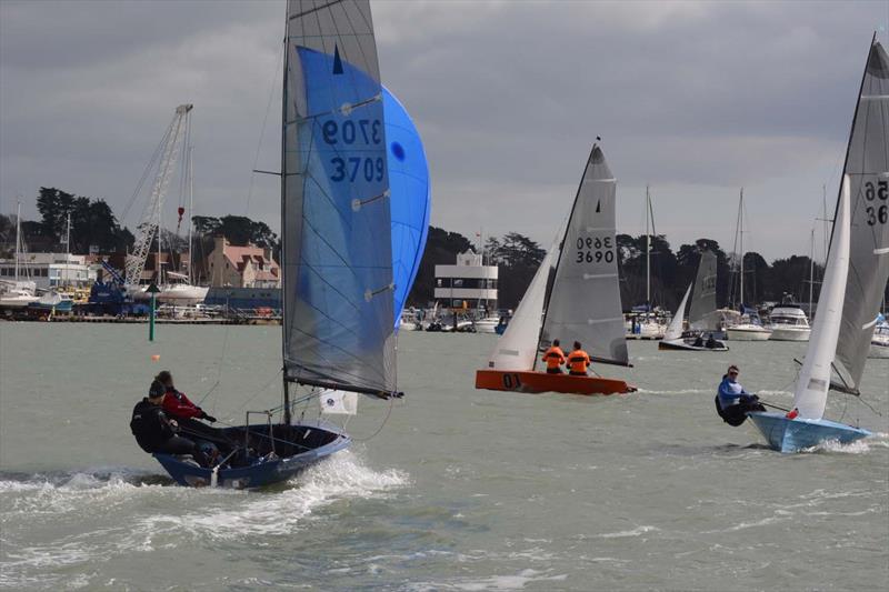 The 55th Annual Warming Pan will be held on 18-19 March photo copyright Trevor Pountain taken at Hamble River Sailing Club and featuring the Merlin Rocket class