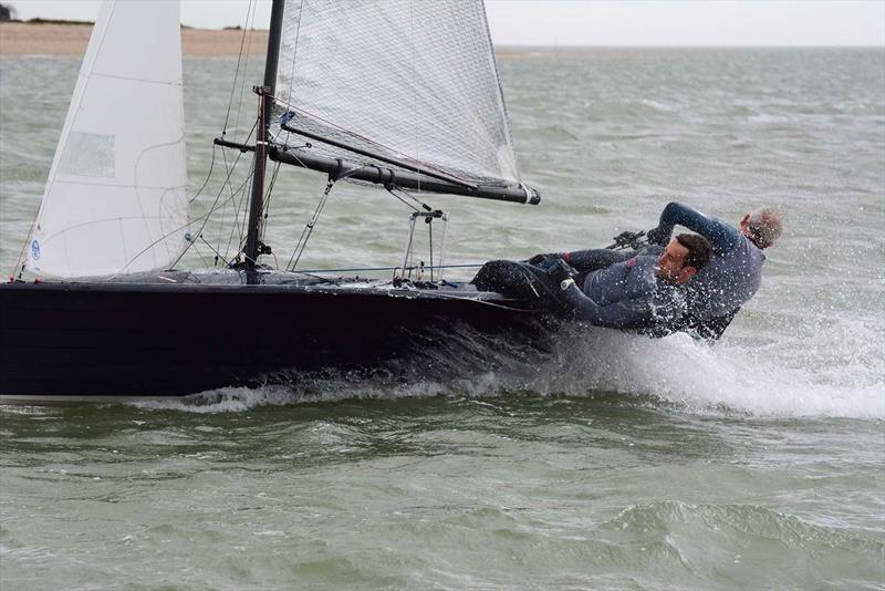 The 55th Annual Warming Pans at Hamble photo copyright Trevor Pountain taken at Hamble River Sailing Club and featuring the Merlin Rocket class