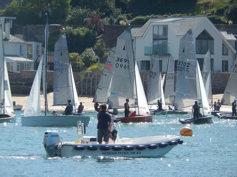 Sharps Doom Bar Salcombe Merlin Week day 6 photo copyright Malcolm Mackley taken at Salcombe Yacht Club and featuring the Merlin Rocket class