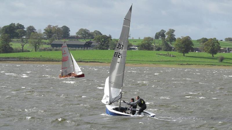 High winds for the Craftinsure Merlin Rocket Silver Tiller event at Blithfield photo copyright Jamie Mason / SailingByDrone taken at Blithfield Sailing Club and featuring the Merlin Rocket class