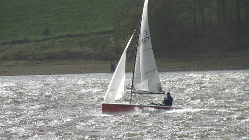 High winds for the Craftinsure Merlin Rocket Silver Tiller event at Blithfield photo copyright Jamie Mason / SailingByDrone taken at Blithfield Sailing Club and featuring the Merlin Rocket class