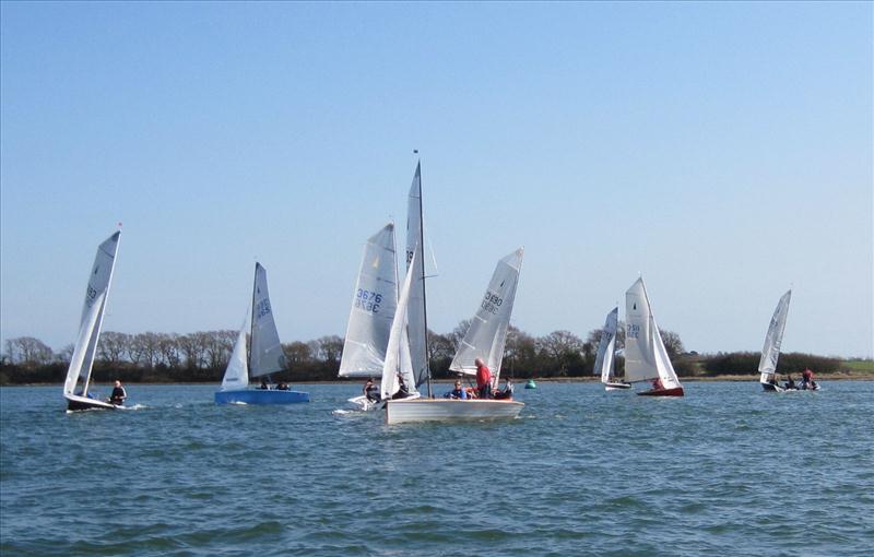Merlins at Chichester photo copyright CYC taken at Chichester Yacht Club and featuring the Merlin Rocket class