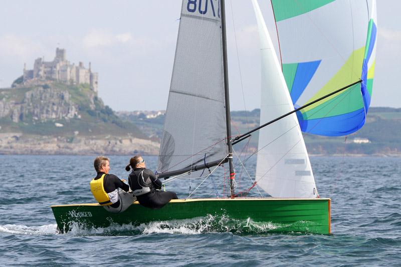 Merlin Rocket nationals at Penzance day 1