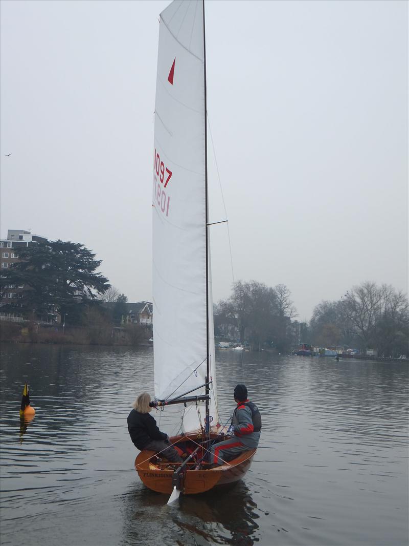 Rowsell Sails Merlin Rocket Travellers Week 6 photo copyright Chris Balmbro taken at Tamesis Club and featuring the Merlin Rocket class