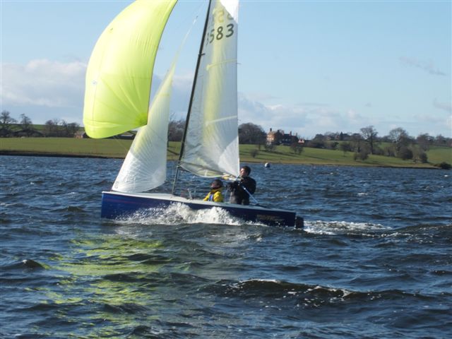 Blithfield Barrel Series day 4 photo copyright Chris Martin taken at Blithfield Sailing Club and featuring the Merlin Rocket class