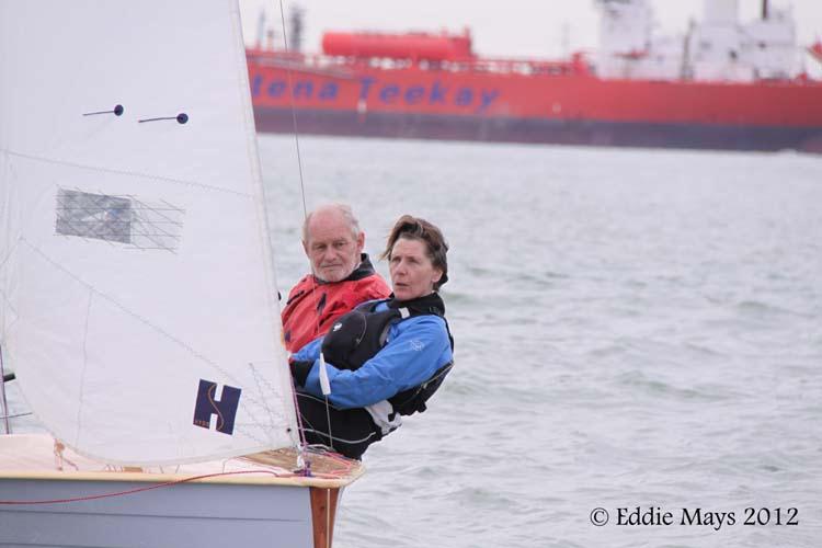 50th Anniversary Warming Pan day 1 photo copyright Eddie Mays / www.eddiemays.com taken at Hamble River Sailing Club and featuring the Merlin Rocket class