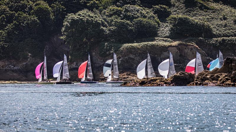 Join the queue - ilovesailing June winner photo copyright Tony Ketley taken at Salcombe Yacht Club and featuring the Merlin Rocket class