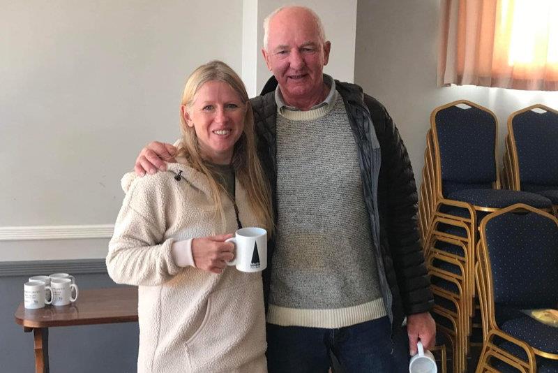 Les Bithell and Emma Turner, first Bronze Fleet - Merlin Rocket Felucca Trophy at Hollingworth Lake photo copyright David Winder taken at Hollingworth Lake Sailing Club and featuring the Merlin Rocket class
