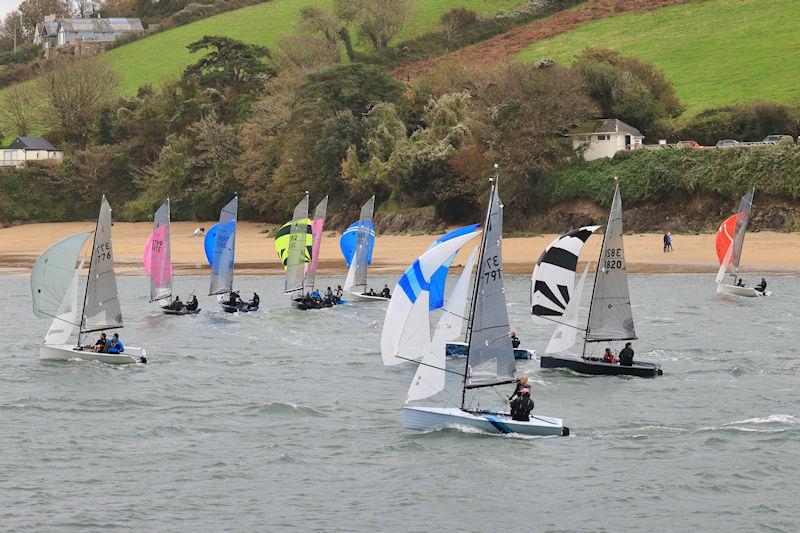 Merlin Rocket Craftinsure Silver Tiller finale at Salcombe photo copyright Lucy Burn taken at Salcombe Yacht Club and featuring the Merlin Rocket class