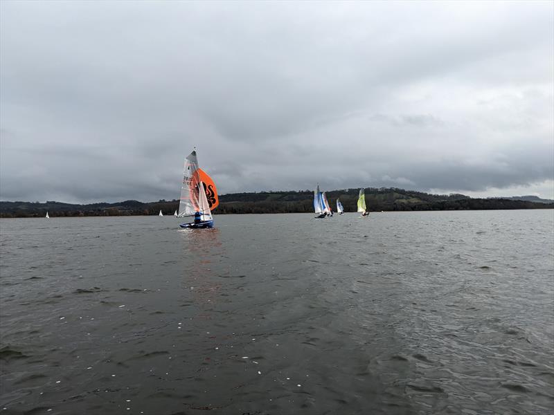 Merlin Rocket SW Series Round 1 at Chew Valley Lake photo copyright Chris Sandison taken at Chew Valley Lake Sailing Club and featuring the Merlin Rocket class