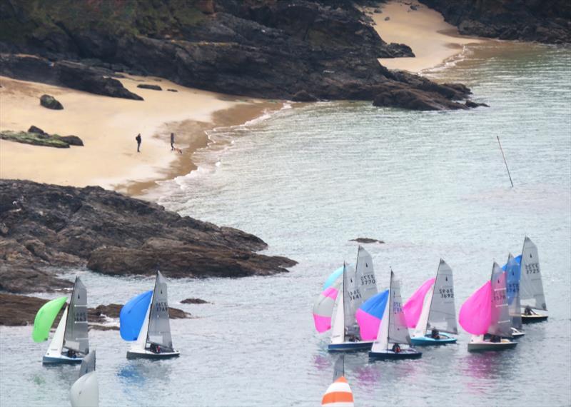 Merlin Rocket South West Series at Salcombe photo copyright Malcolm Mackley taken at Salcombe Yacht Club and featuring the Merlin Rocket class
