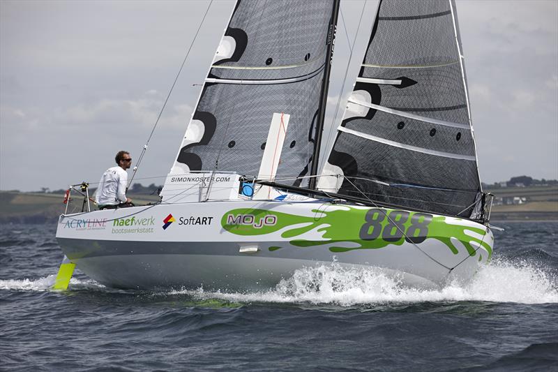 Scow bows are now the norm in the Mini Transat Îles de Guadeloupe photo copyright Jacques Vapillon / Mini Transat Îles de Guadeloupe 2015 taken at Société des régates de Douarnenez and featuring the Mini Transat class