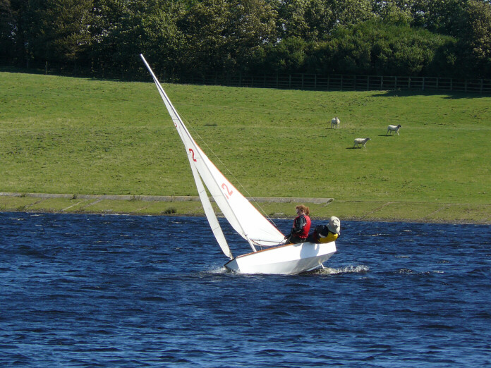 Strong winds for the Thornton Steward Miracle open photo copyright Andrew Burgess taken at Thornton Steward Sailing Club and featuring the Miracle class